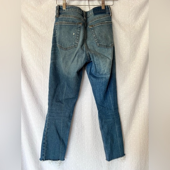 Abercrombie & Fitch Simone High Rise Slim Jeans 00/24 Distressed ankle - Picture 4 of 4